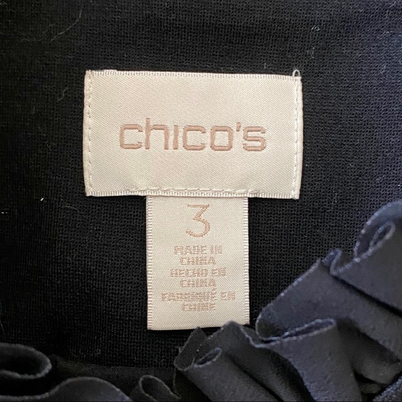 Chico’s Ruffled Blazer - Picture 4 of 4